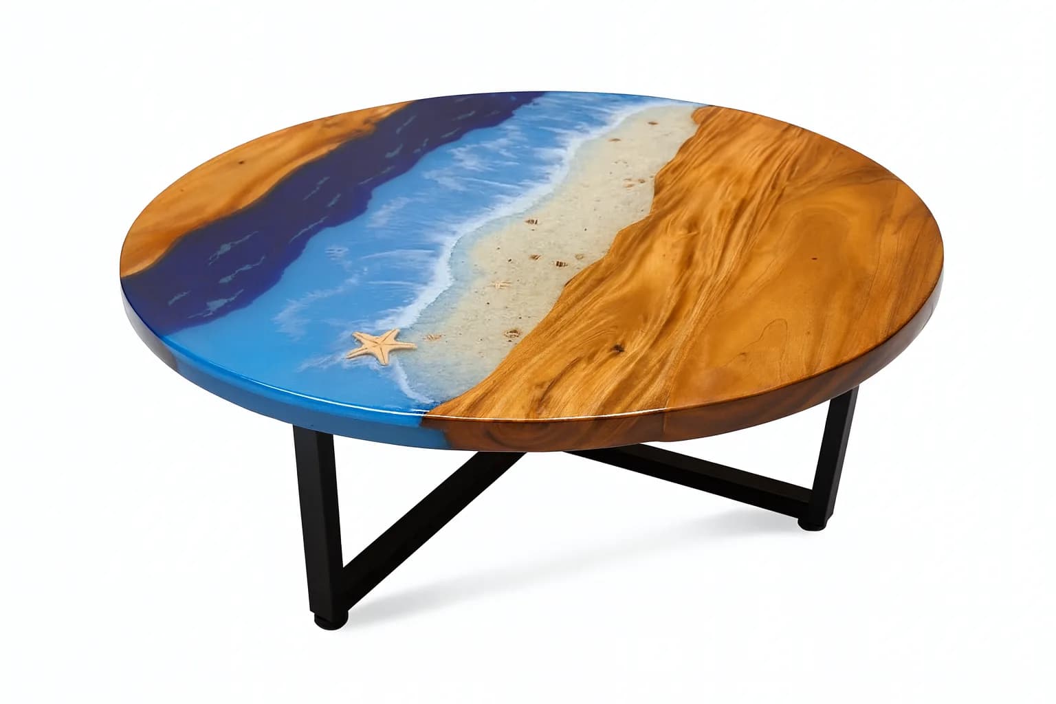 Ocean theme Epoxy Center Table , photo 1 of 1